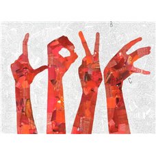 Картина на холсте по фото Модульные картины Печать портретов на холсте Любовь - Дизайнерские|Скульская