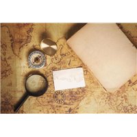 Портреты картины репродукции на заказ - Поиск маршрута - Фотообои винтаж