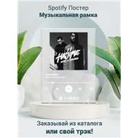 Портреты картины репродукции на заказ - MiyaGi Эндшпиль Санавабич - постер Spotify