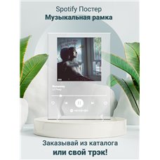 Картина на холсте по фото Модульные картины Печать портретов на холсте Lil Peep - Runaway - постер Spotify