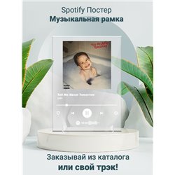 jxdn - Tell Me About Tomorrow - постер Spotify - Модульная картины, Репродукции, Декоративные панно, Декор стен