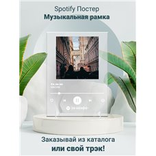 Картина на холсте по фото Модульные картины Печать портретов на холсте Macan - Се-ля-ви - постер Spotify