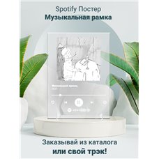 Картина на холсте по фото Модульные картины Печать портретов на холсте ЛСП- Маленький принц - постер Spotify