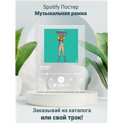 NILETTO - Любимка - постер Spotify - Модульная картины, Репродукции, Декоративные панно, Декор стен