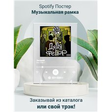 Картина на холсте по фото Модульные картины Печать портретов на холсте Кто ТАМ - Загадай - постер Spotify