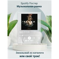 Портреты картины репродукции на заказ - TENCA - Скажи , что ты моя - постер Spotify