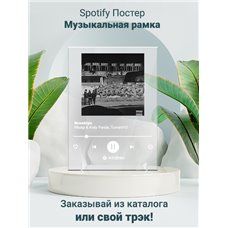 Картина на холсте по фото Модульные картины Печать портретов на холсте Brooklyn Miyagi Andy Panda, TumaniYO - постер Spotify
