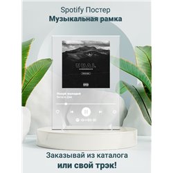Похуй молодой Виталя Джа - постер Spotify - Модульная картины, Репродукции, Декоративные панно, Декор стен