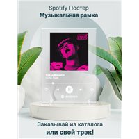 Портреты картины репродукции на заказ - GONE.Fludd Слеза Бандита - постер Spotify