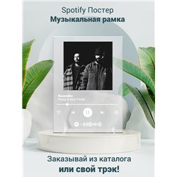 Kosandra Miyagi Andy Panda - постер Spotify - Модульная картины, Репродукции, Декоративные панно, Декор стен