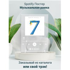 Картина на холсте по фото Модульные картины Печать портретов на холсте BTS - ON - постер Spotify
