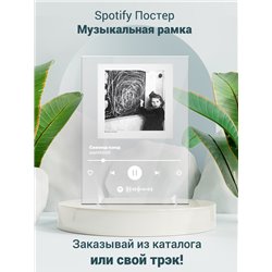 ssshhhiiittt! секонд-хэнд - постер Spotify - Модульная картины, Репродукции, Декоративные панно, Декор стен