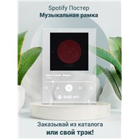 Портреты картины репродукции на заказ - T-Fest - Одно я знал Выдох - постер Spotify
