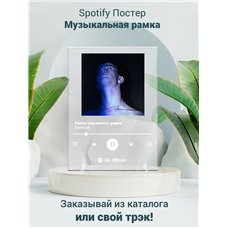 Картина на холсте по фото Модульные картины Печать портретов на холсте Kambulat - такое случается редко - постер Spotify