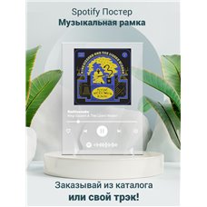Картина на холсте по фото Модульные картины Печать портретов на холсте King Gizzard The Lizard Wizard - Rattlesnake - постер Spotify