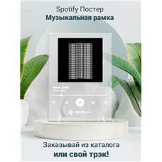 Картина на холсте по фото Модульные картины Печать портретов на холсте Иван Рейс – Врать себе - постер Spotify