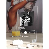 Портреты картины репродукции на заказ - MiyaGi Эндшпиль Половина моя - постер Spotify