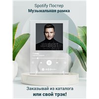 Портреты картины репродукции на заказ - Сергей Лазарев - 7 цифр - постер Spotify