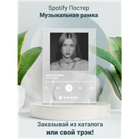 Портреты картины репродукции на заказ - -Моя мишель - Зима в сердце - постер Spotify