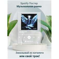 Картина на холсте по фото Модульные картины Печать портретов на холсте 20TOKENS - МОСКВА-СЕУЛ - постер Spotify