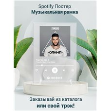 Картина на холсте по фото Модульные картины Печать портретов на холсте Тимати feat. Егор Крид - Где ты, где я - постер Spotify