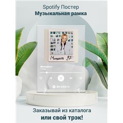 T-Fest - Молодость - постер Spotify - Модульная картины, Репродукции, Декоративные панно, Декор стен