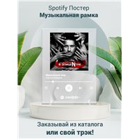 Портреты картины репродукции на заказ - Сергей Лазарев - Идеальный мир - постер Spotify