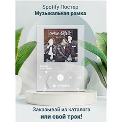 Friends-Chase Atlantic - постер Spotify - Модульная картины, Репродукции, Декоративные панно, Декор стен
