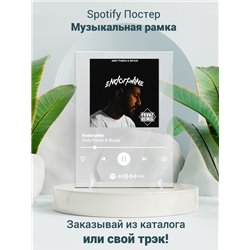 Andy Panda Miyagi - Endorphin - постер Spotify - Модульная картины, Репродукции, Декоративные панно, Декор стен