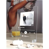 Портреты картины репродукции на заказ - Платина - Abu Dhabi Ba6y - постер Spotify