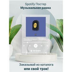 Пошлая Молли – Типичная вечеринка с бассейном - постер Spotify - Модульная картины, Репродукции, Декоративные панно, Декор стен