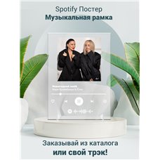 Картина на холсте по фото Модульные картины Печать портретов на холсте Мари Краймбрери Ёлка - Новогодний вайб - постер Spotify