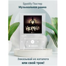 Картина на холсте по фото Модульные картины Печать портретов на холсте Нервы-Счастье - постер Spotify
