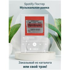 Картина на холсте по фото Модульные картины Печать портретов на холсте Скриптонит - Мультибрендовый - постер Spotify