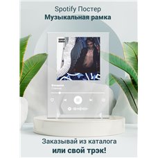 Картина на холсте по фото Модульные картины Печать портретов на холсте Платина - Бандана - постер Spotify