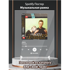 Картина на холсте по фото Модульные картины Печать портретов на холсте Jarry - Princess - постер Spotify
