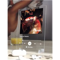 Портреты картины репродукции на заказ - Группа Нервы - Потери - постер Spotify