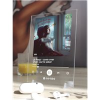 Портреты картины репродукции на заказ - Lil Peep - come over when youre sober, Pt.2 - Hate me - постер Spotify