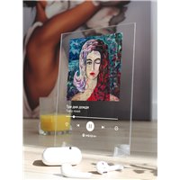 Портреты картины репродукции на заказ - Театр теней -Три дня дождя - постер Spotify