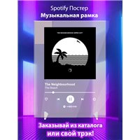 Портреты картины репродукции на заказ - The Neighbourhood - The Beach - постер Spotify