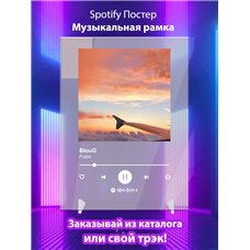 Картина на холсте по фото Модульные картины Печать портретов на холсте BlouG - Putini - постер Spotify