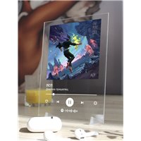Портреты картины репродукции на заказ - ЛСП - Девочка пришелец - постер Spotify