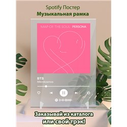 BTS - Mikrokosmos - постер Spotify - Модульная картины, Репродукции, Декоративные панно, Декор стен