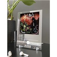 Портреты картины репродукции на заказ - Паша FLESH - INTERNAL - постер Spotify