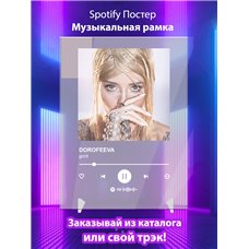 Картина на холсте по фото Модульные картины Печать портретов на холсте DOROFEEVA - gorit - постер Spotify