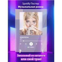 Портреты картины репродукции на заказ - DOROFEEVA - gorit - постер Spotify