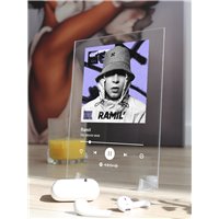 Портреты картины репродукции на заказ - Ramil - Не звони мне - постер Spotify