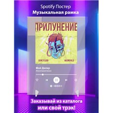 Картина на холсте по фото Модульные картины Печать портретов на холсте Мой Дилер - Инопланетянин - постер Spotify