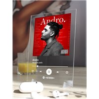 Портреты картины репродукции на заказ - Andro - Ночной рейс - постер Spotify