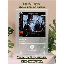 Metallica - Astronomy - постер Spotify - Модульная картины, Репродукции, Декоративные панно, Декор стен